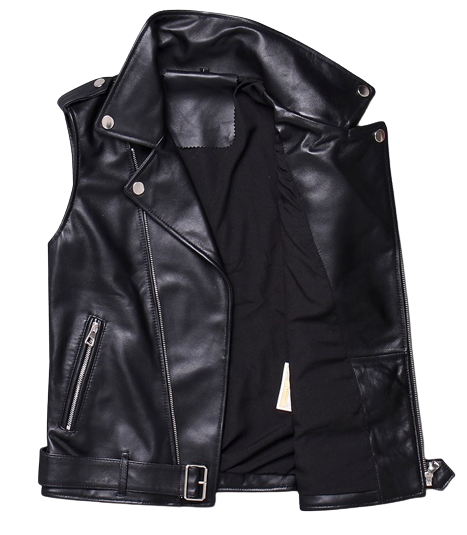 Womens Isabella Genuine Lambskin Leather Vest
