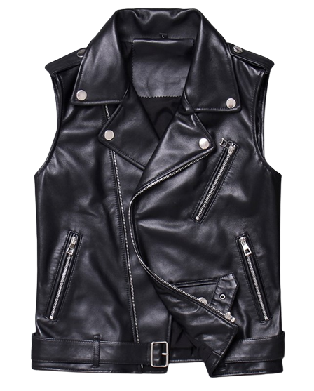 Womens Isabella Genuine Lambskin Leather Vest